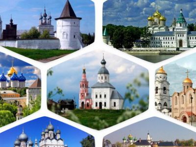 Туристический маршрут "Золотое кольцо России". Иллюстрация: traveltu.ru